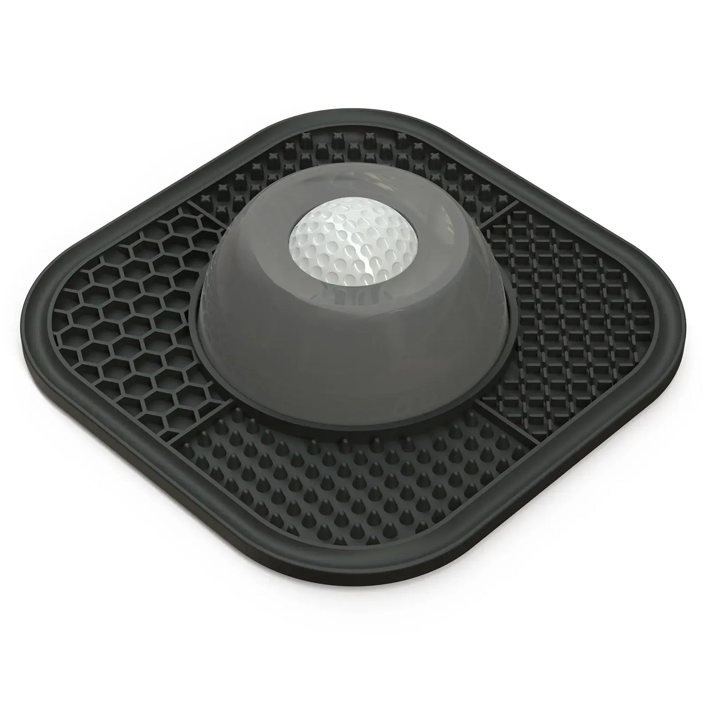 Slow Feeder Dog Bowls for Liquid Treat, Anti-Slip【Entertained Ball-in】 Bone Broth Dog Lick Bowl