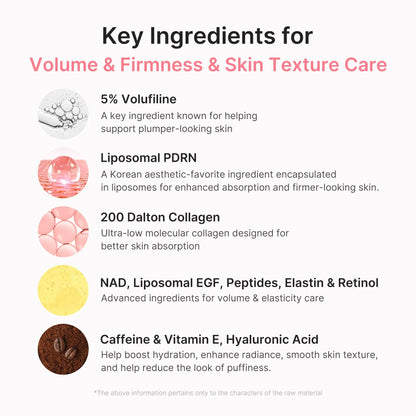 Pink Collagen Volume Multi Balm, All In One Volufiline, PDRN, NAD Stick for Youthful-Looking, Helping Look of Fine Lines