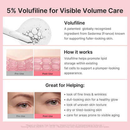 Pink Collagen Volume Multi Balm, All In One Volufiline, PDRN, NAD Stick for Youthful-Looking, Helping Look of Fine Lines