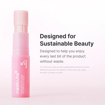 Pink Collagen Volume Multi Balm, All In One Volufiline, PDRN, NAD Stick for Youthful-Looking, Helping Look of Fine Lines