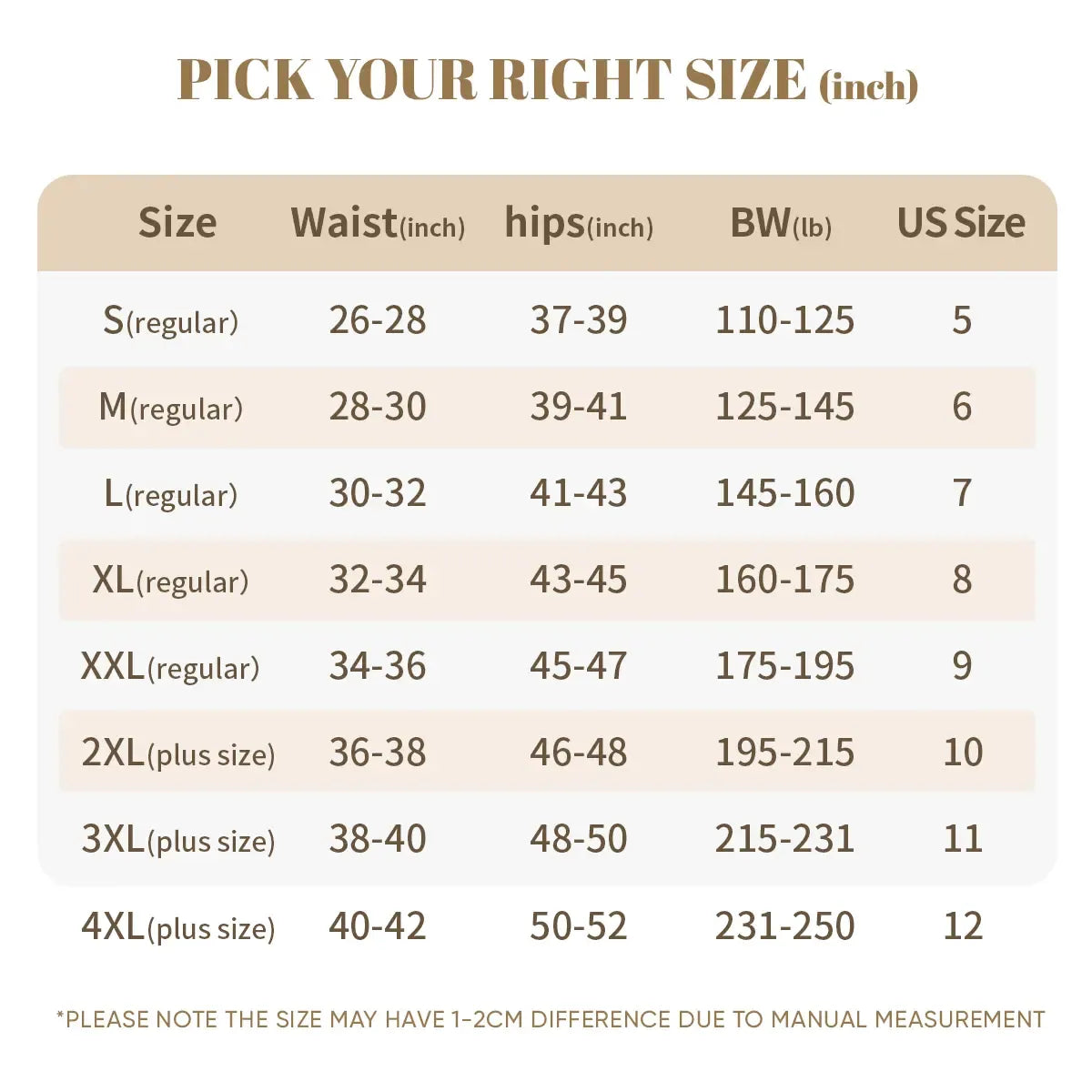 3/4/5/6/8 Pcs Women's High Waist Briefs
