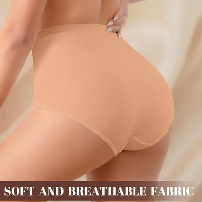 3/4/5/6/8 Pcs Women's High Waist Briefs