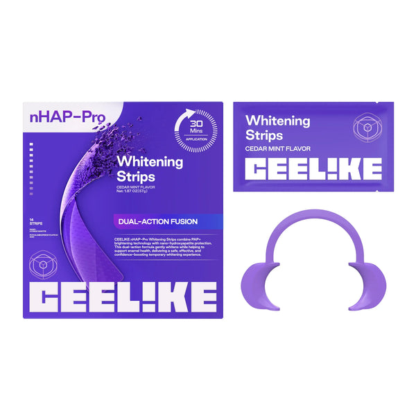 Purple Teeth Care Strips With Free Cheek Retractor