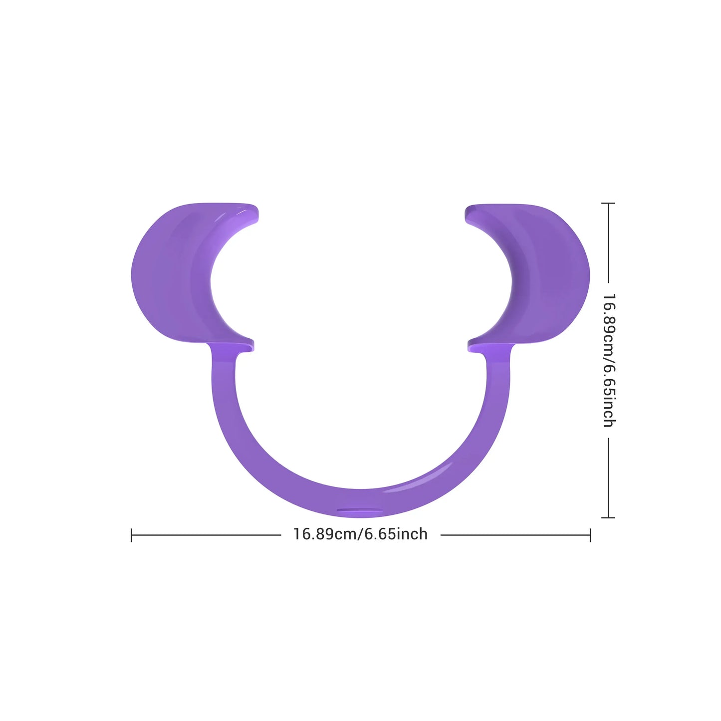 Purple Teeth Care Strips With Free Cheek Retractor