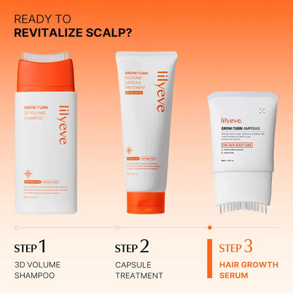 Hair Growth Serum with Built in Brush for Hair Growth & Thickening Thicker Stronger Hair Strengthening Hair