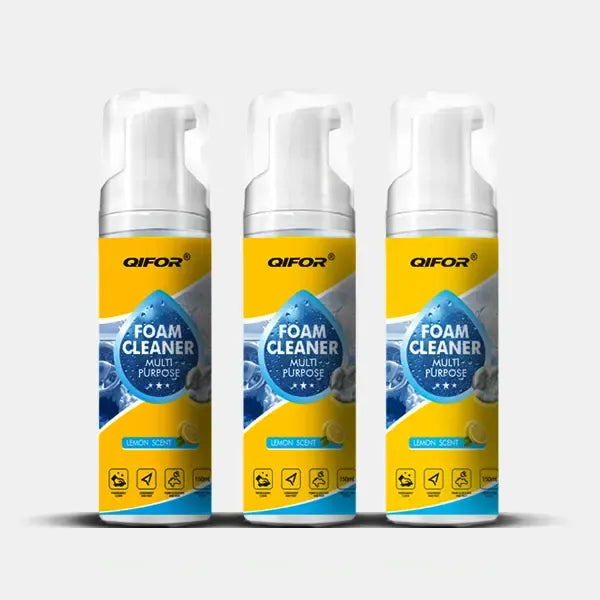 4-in-1 Multi-Enzyme Foam Spray Cleaner - Heavy Duty Deep Cleaning House & Car Detailing Products