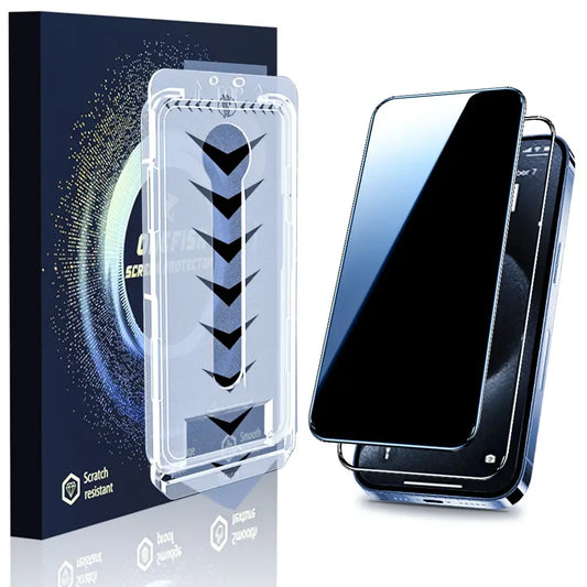 Privacy Screen Protector Tempered Glass Shockproof Phone Protective Film For Samsung, iPhone,Crystal Clear,  Proof Phone Screen Protector Privacy Screen Protector Protective Phone Accessori.