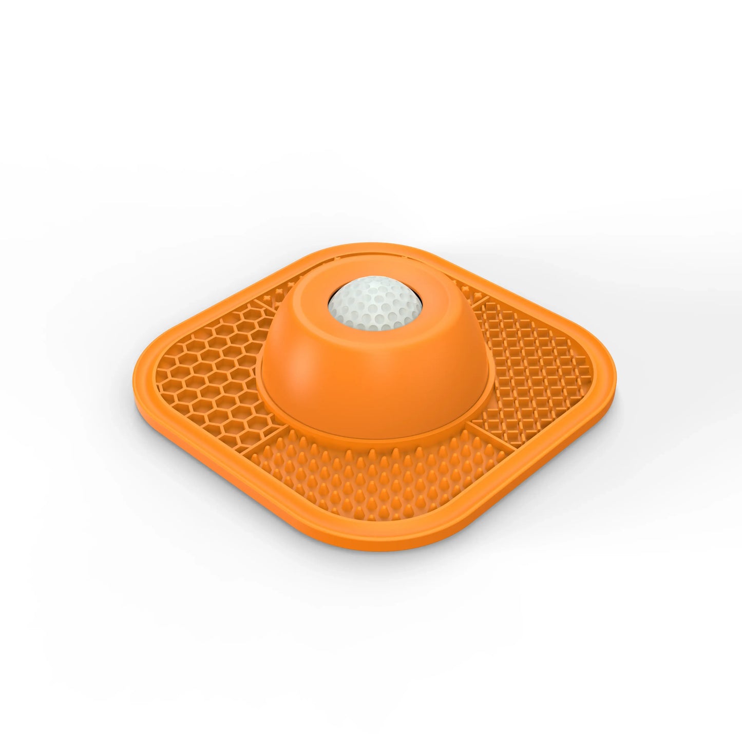 Slow Feeder Dog Bowls for Liquid Treat, Anti-Slip【Entertained Ball-in】 Bone Broth Dog Lick Bowl