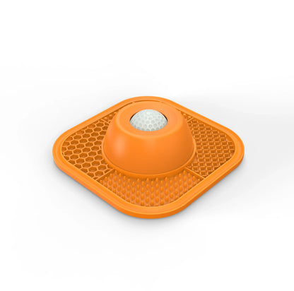 Slow Feeder Dog Bowls for Liquid Treat, Anti-Slip【Entertained Ball-in】 Bone Broth Dog Lick Bowl