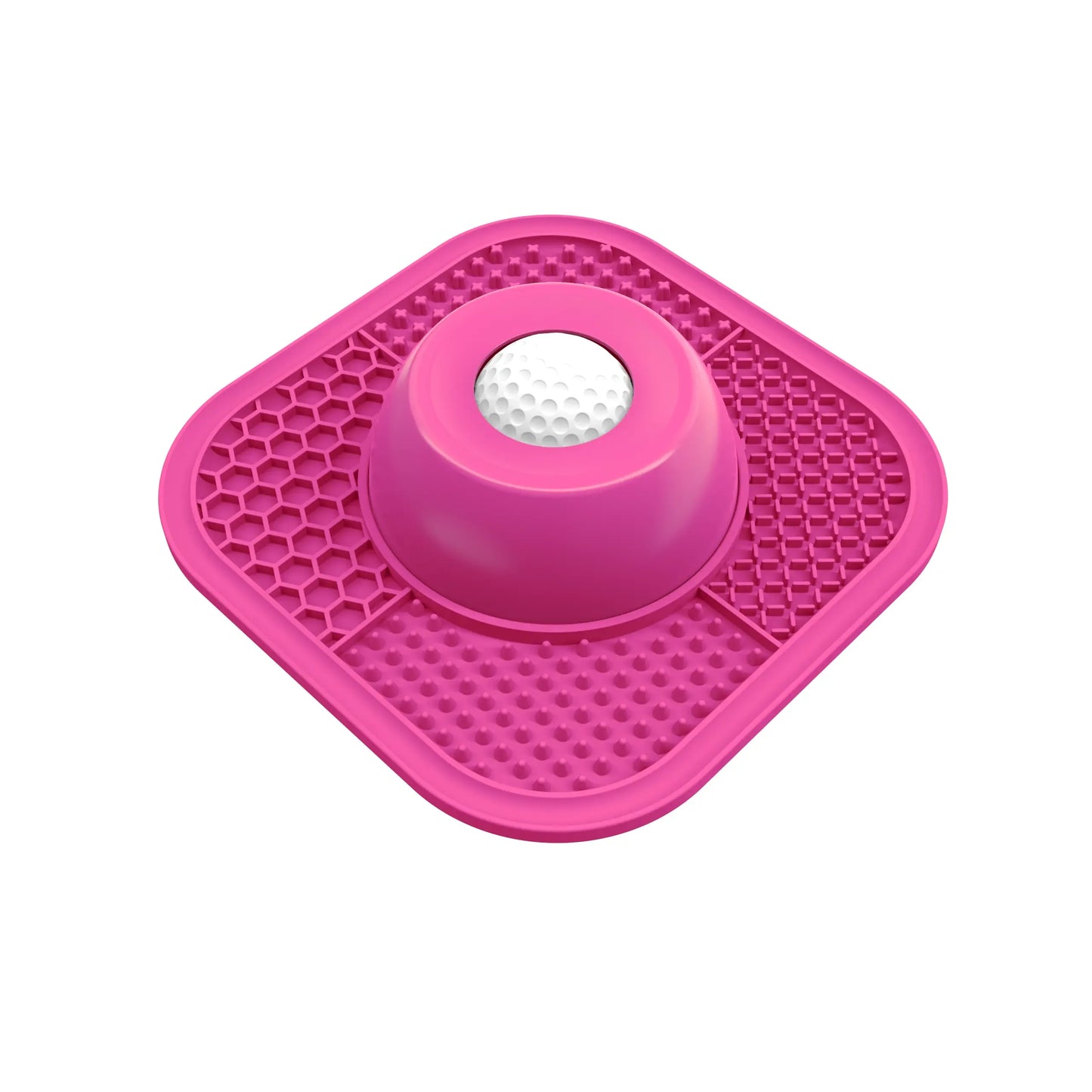 Slow Feeder Dog Bowls for Liquid Treat, Anti-Slip【Entertained Ball-in】 Bone Broth Dog Lick Bowl