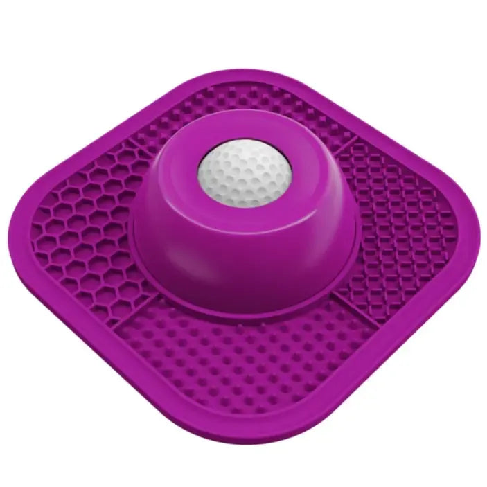 Slow Feeder Dog Bowls for Liquid Treat, Anti-Slip【Entertained Ball-in】 Bone Broth Dog Lick Bowl