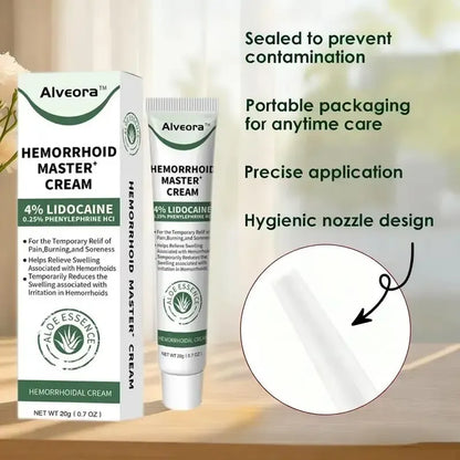 Hemorrhoid cooling and itching relief, pain relief, bacterial inhibition, skin moisturizing Purple Daisy Color Solution