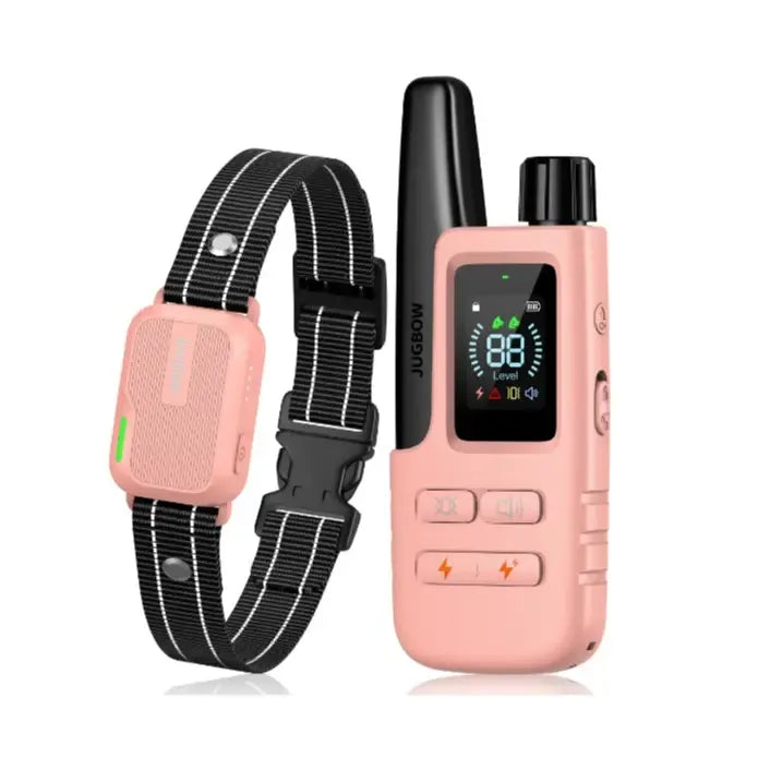 Dog Training Collar 4500FT Dog Training Behavior Aid, Remote IPX8 Waterproof with 4 Training Modes, Outdoor Rechargeable E-Collar