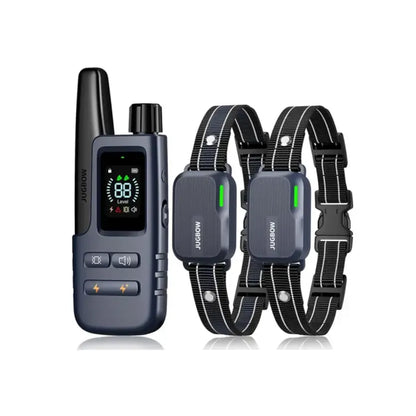 Dog Training Collar 4500FT Dog Training Behavior Aid, Remote IPX8 Waterproof with 4 Training Modes, Outdoor Rechargeable E-Collar