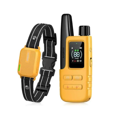 Dog Training Collar 4500FT Dog Training Behavior Aid, Remote IPX8 Waterproof with 4 Training Modes, Outdoor Rechargeable E-Collar