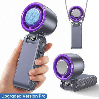 Portable fan Handheld High Speed Fan 199 Adjustable Levels Foldable for Summer  Travel Vacation Essentials& Outdoor Activities  cool fan
