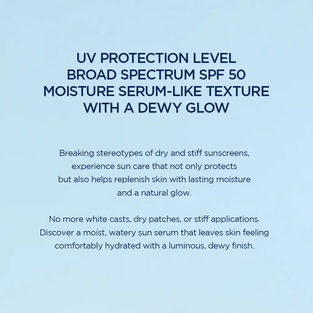 Water-Fit Sun Serum UV 50ml (OTC) - Lightweight Sunscreen for Daily Use