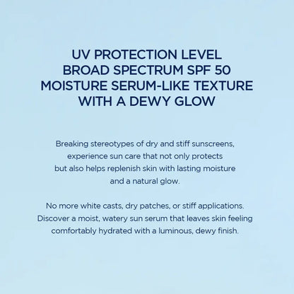 Water-Fit Sun Serum UV 50ml (OTC) - Lightweight Sunscreen for Daily Use