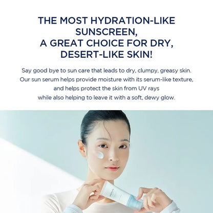Water-Fit Sun Serum UV 50ml (OTC) - Lightweight Sunscreen for Daily Use