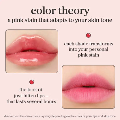 Korean Apple Lip Oil + Lip Stain | Glossy Lip Stain, Tinting & Long Lasting, Moisturizing Lip Care (13 options)