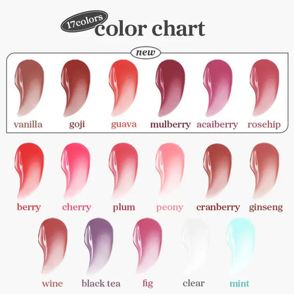 Korean Apple Lip Oil + Lip Stain | Glossy Lip Stain, Tinting & Long Lasting, Moisturizing Lip Care (13 options)