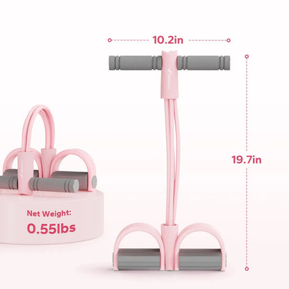 Multifunction Pedal Resistance Band, Elastic Pull Rope Fitness, Full-Body Workout at Home Gym, Exercise Sit-up, Yoga, Abdominal Training Summervibes