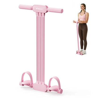 Multifunction Pedal Resistance Band, Elastic Pull Rope Fitness, Full-Body Workout at Home Gym, Exercise Sit-up, Yoga, Abdominal Training Summervibes