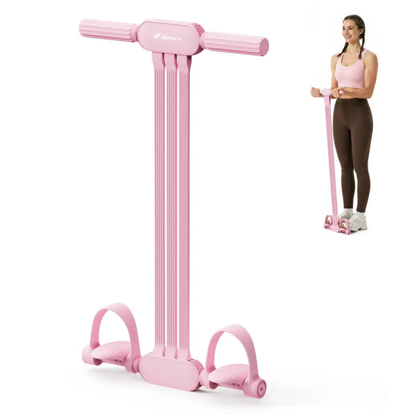 Multifunction Pedal Resistance Band, Elastic Pull Rope Fitness, Full-Body Workout at Home Gym, Exercise Sit-up, Yoga, Abdominal Training Summervibes