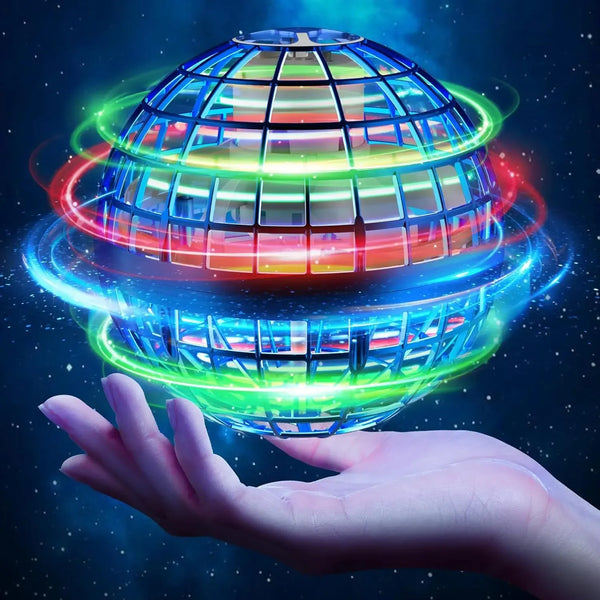 2026 Cosmic Flying Orb Hand Controlled Boomerang Hover Drone ， Galactic Fidget Spinner + Outdoor Fun