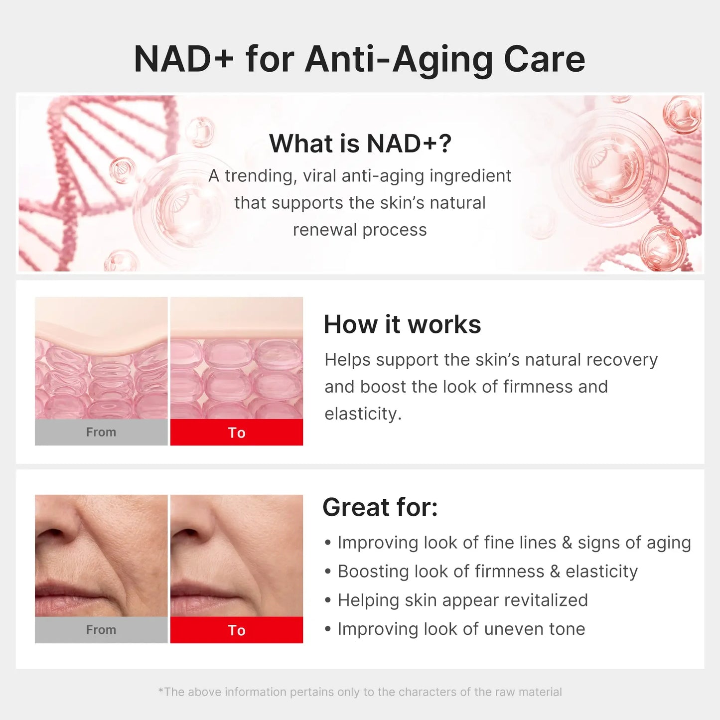 NAD+ EGF Firming Serum | NAD+, EGF, Collagen Extract, Anti-aging, Plumping, Radiance Boosting Serum