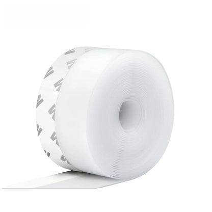 16.4Ft Door Weather Stripping, (1.38in Width) Weather Stripping Door Draft Stopper Adhesive Seal Strip Anti Draft Insulation Tape for Doors Windows and Shower Doors