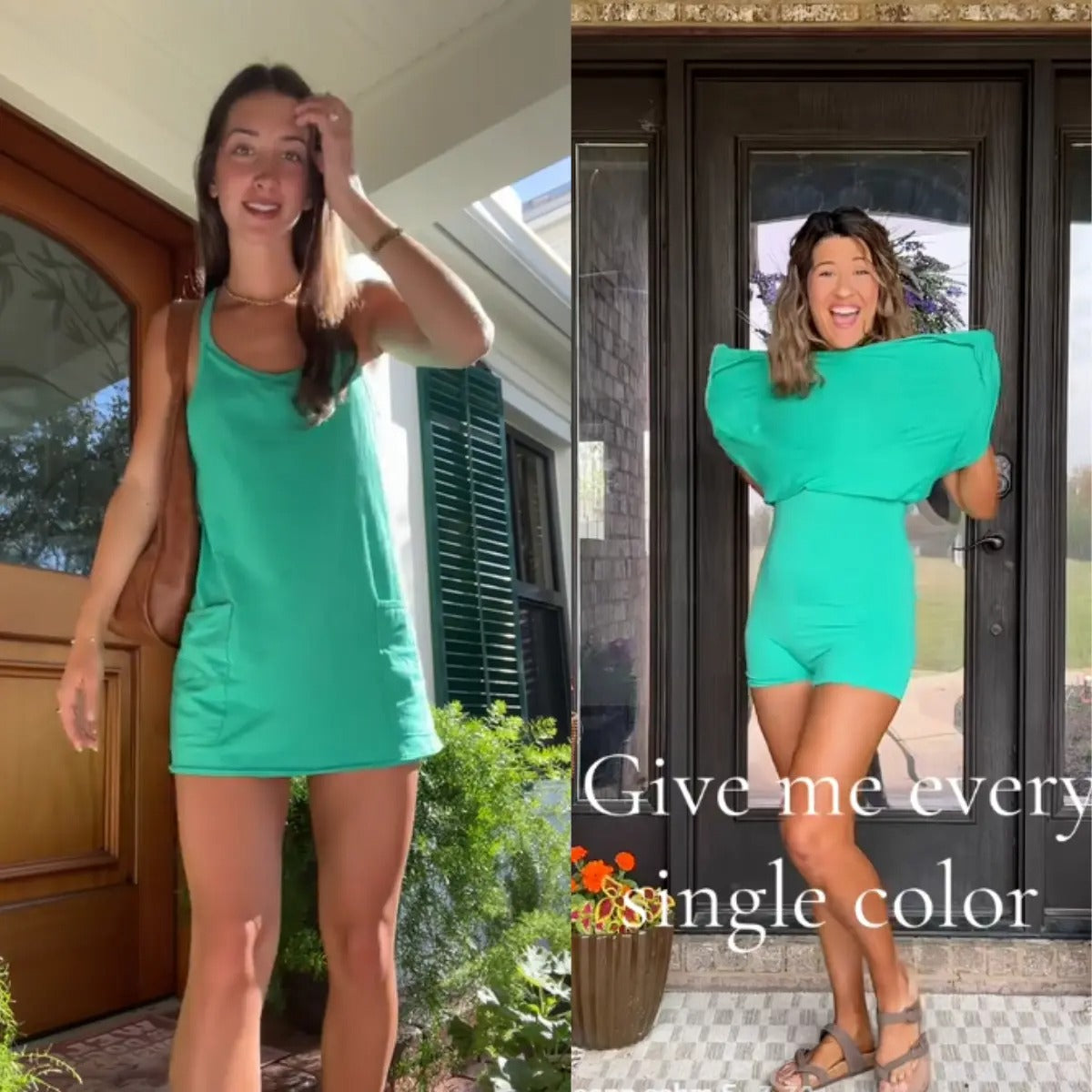 Womens Athletic Sleeveless Mini Dress with Built-in Shorts V Neck Spaghetti Strap Sundress, Workout Dress, Tennis Dress Sleeveless,summerwins