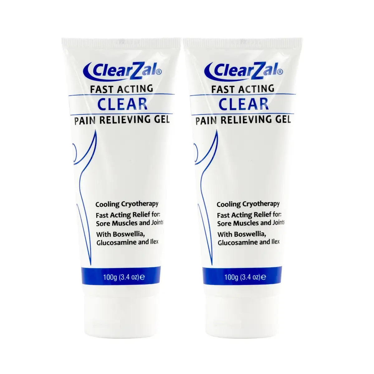 Clearzal Soothing Cooling Gel 100g, Relieving Body Gel, Cooling with Menthol and Frankincense, Helps Relieve Muscle Tension , Relax your waist, legs, knees, shoulders and neck to relieve fatigue, Sports Soothing Cooling Gel Body Care Lotions