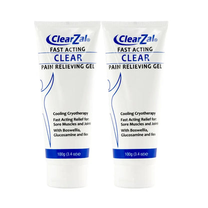 Clearzal Soothing Cooling Gel 100g, Relieving Body Gel, Cooling with Menthol and Frankincense, Helps Relieve Muscle Tension , Relax your waist, legs, knees, shoulders and neck to relieve fatigue, Sports Soothing Cooling Gel Body Care Lotions