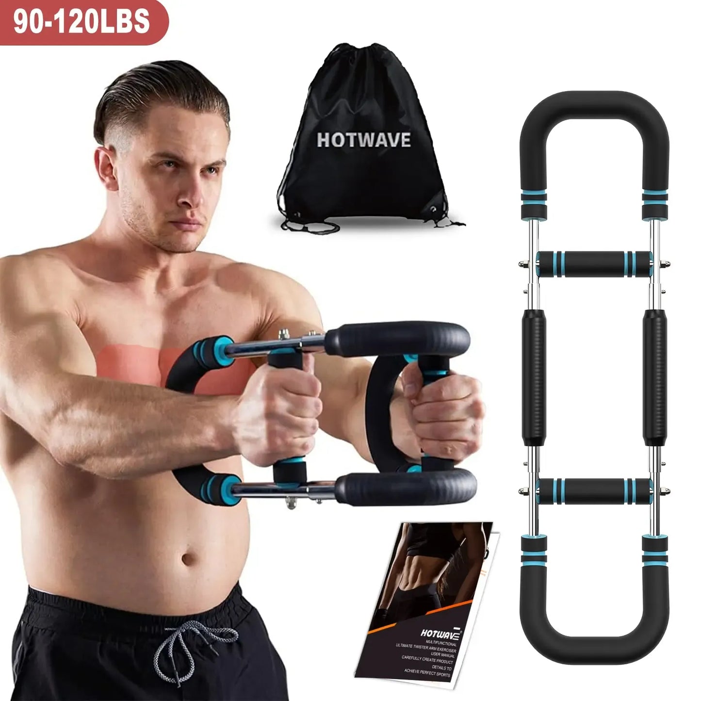 Arm Trainer, Adjustable Chest Workout Equipment, Arm Trainer for Men, Chest Trainer for Men, Shoulder Muscle Training