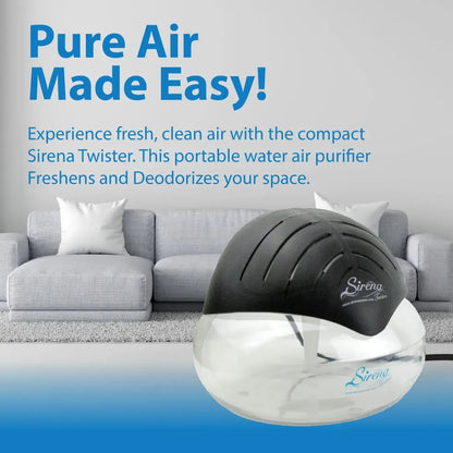 The Original Air Purifier Water Filter Air Cleaner For Home Essential Oil Aromatizer With LED Night Light For Smoke & Pets Aromatic Fragrance Machine