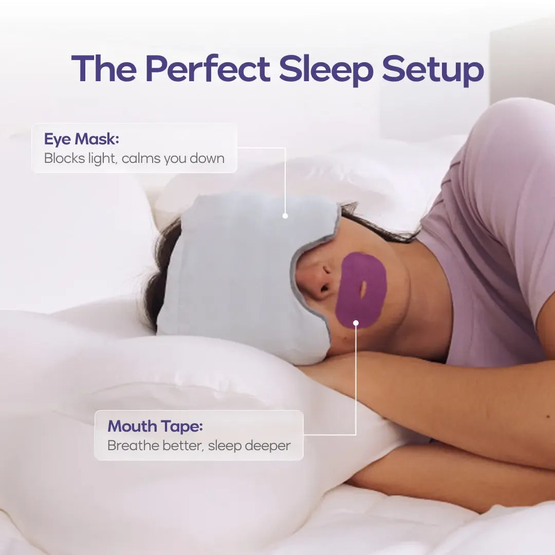 Eye Mask – Strapless 360° Wraparound Sleep Mask