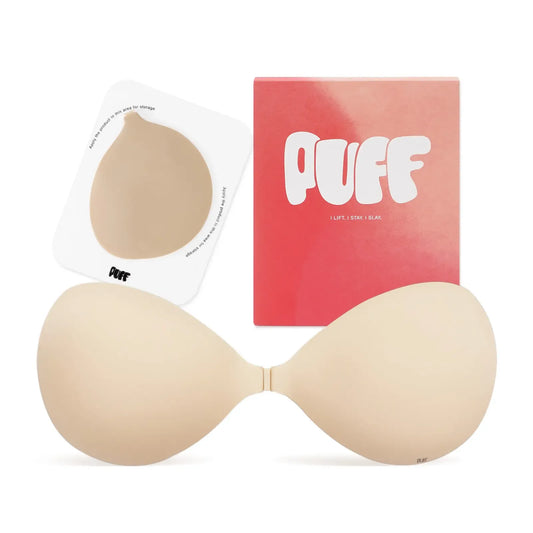 Sticky Bra – Invisible Push-Up Bra | Backless & Strapless, Reusable Adhesive Bra for Women