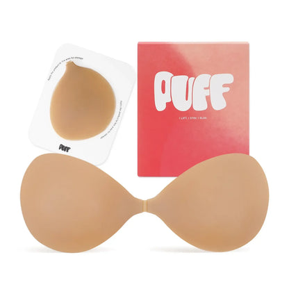 Sticky Bra – Invisible Push-Up Bra | Backless & Strapless, Reusable Adhesive Bra for Women