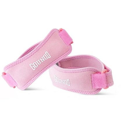 Silicone Patella Knee Strap, Adjustable Patellar Tendon Support