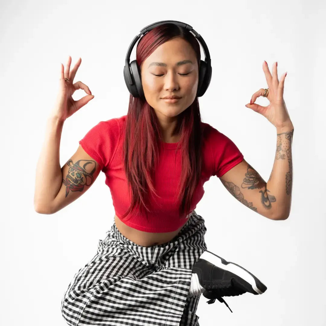 Bass Headphones with Personal Sound | True Wireless | Bluetooth 5.0 | Built-in Microphone Portable Audio Headphones Headset Audio