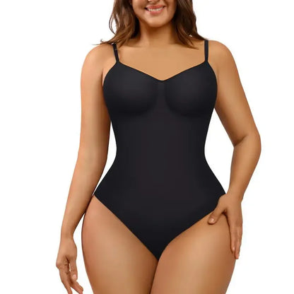 Seamless Covered Bust Jumpsuit Thong Bodysuit Fit Comfort Slimming  Womenswear 1 Breathable Hip Tops Soft  Deals For You