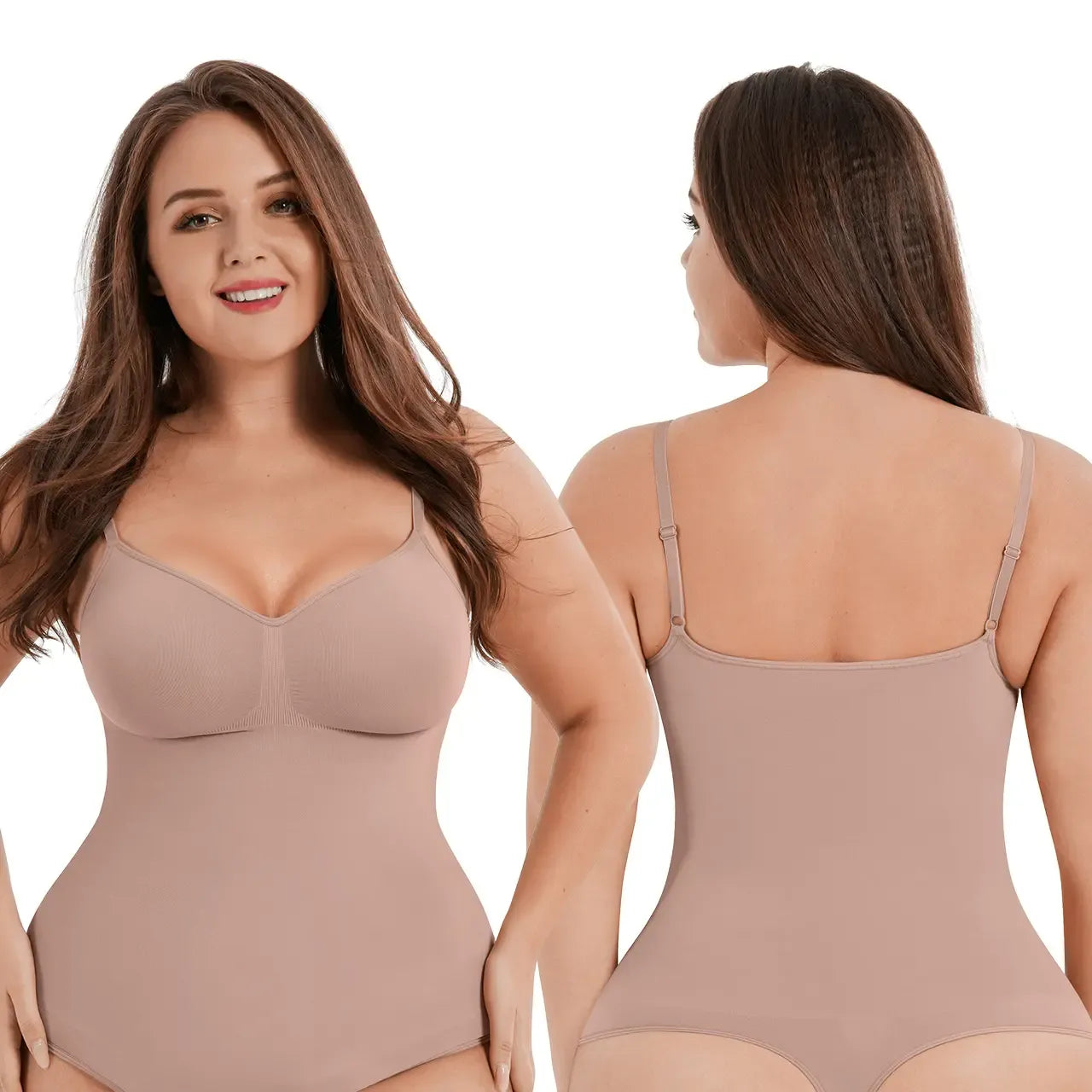 Seamless Covered Bust Jumpsuit Thong Bodysuit Fit Comfort Slimming  Womenswear 1 Breathable Hip Tops Soft  Deals For You