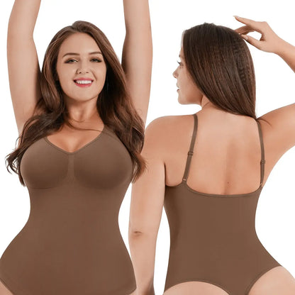 Seamless Covered Bust Jumpsuit Thong Bodysuit Fit Comfort Slimming  Womenswear 1 Breathable Hip Tops Soft  Deals For You