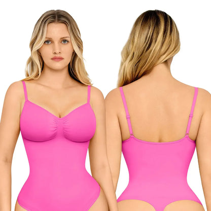 Seamless Covered Bust Jumpsuit Thong Bodysuit Fit Comfort Slimming  Womenswear 1 Breathable Hip Tops Soft  Deals For You