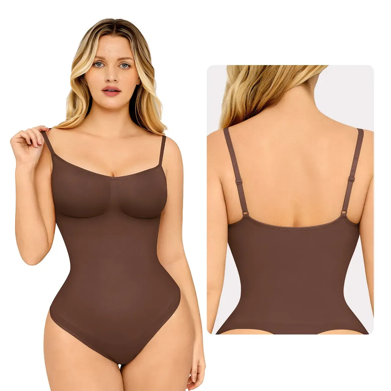 Seamless Covered Bust Jumpsuit Thong Bodysuit Fit Comfort Slimming  Womenswear 1 Breathable Hip Tops Soft  Deals For You