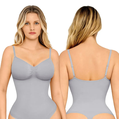 Seamless Covered Bust Jumpsuit Thong Bodysuit Fit Comfort Slimming  Womenswear 1 Breathable Hip Tops Soft  Deals For You