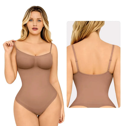 Seamless Covered Bust Jumpsuit Thong Bodysuit Fit Comfort Slimming  Womenswear 1 Breathable Hip Tops Soft  Deals For You
