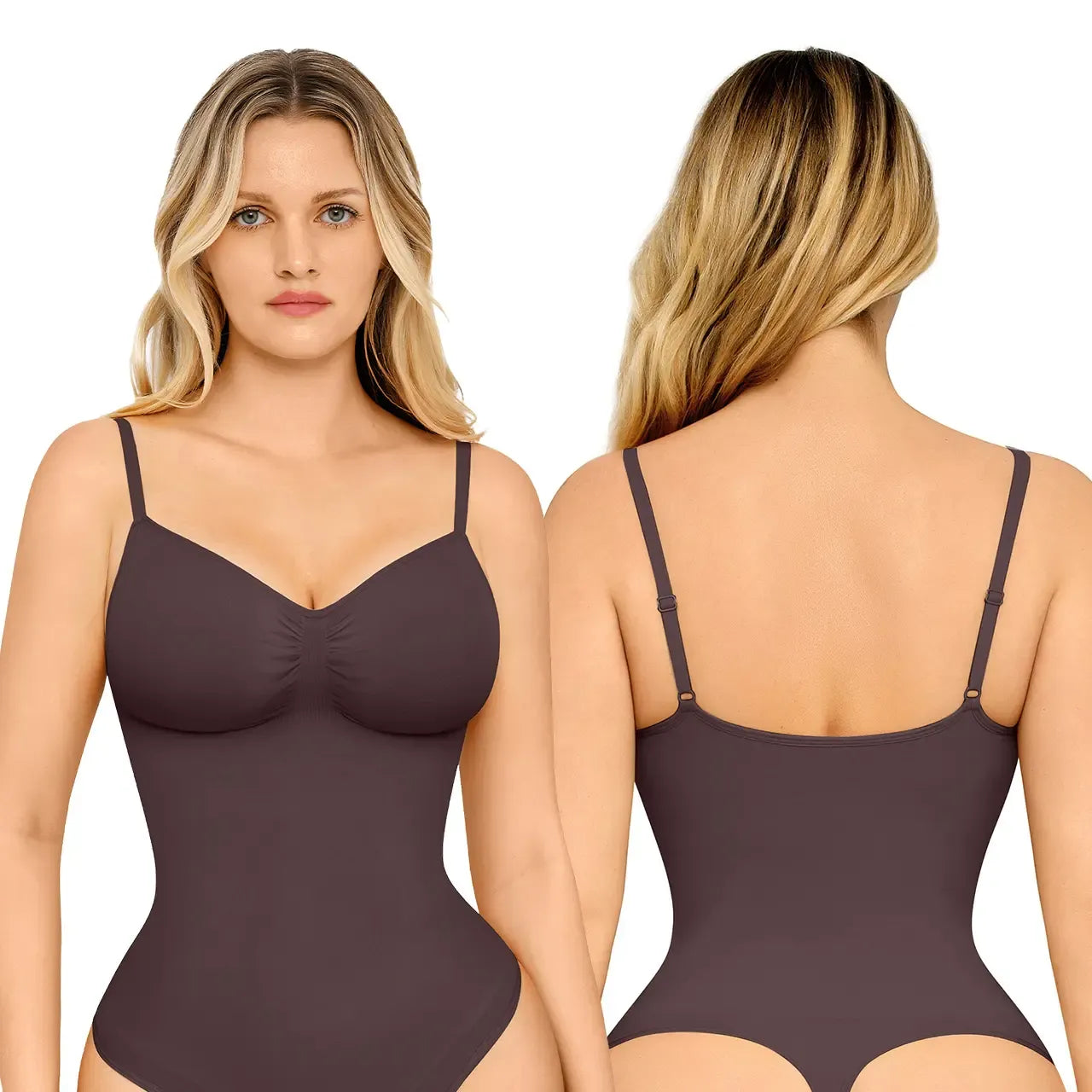 Seamless Covered Bust Jumpsuit Thong Bodysuit Fit Comfort Slimming  Womenswear 1 Breathable Hip Tops Soft  Deals For You