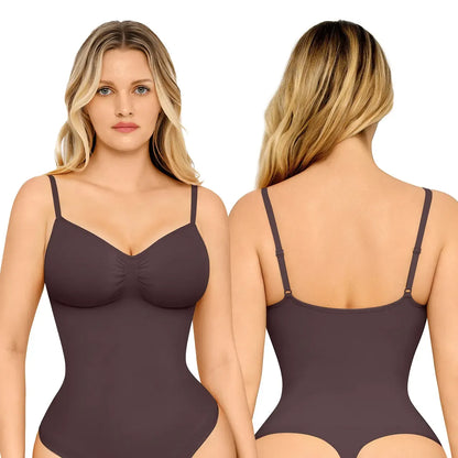 Seamless Covered Bust Jumpsuit Thong Bodysuit Fit Comfort Slimming  Womenswear 1 Breathable Hip Tops Soft  Deals For You